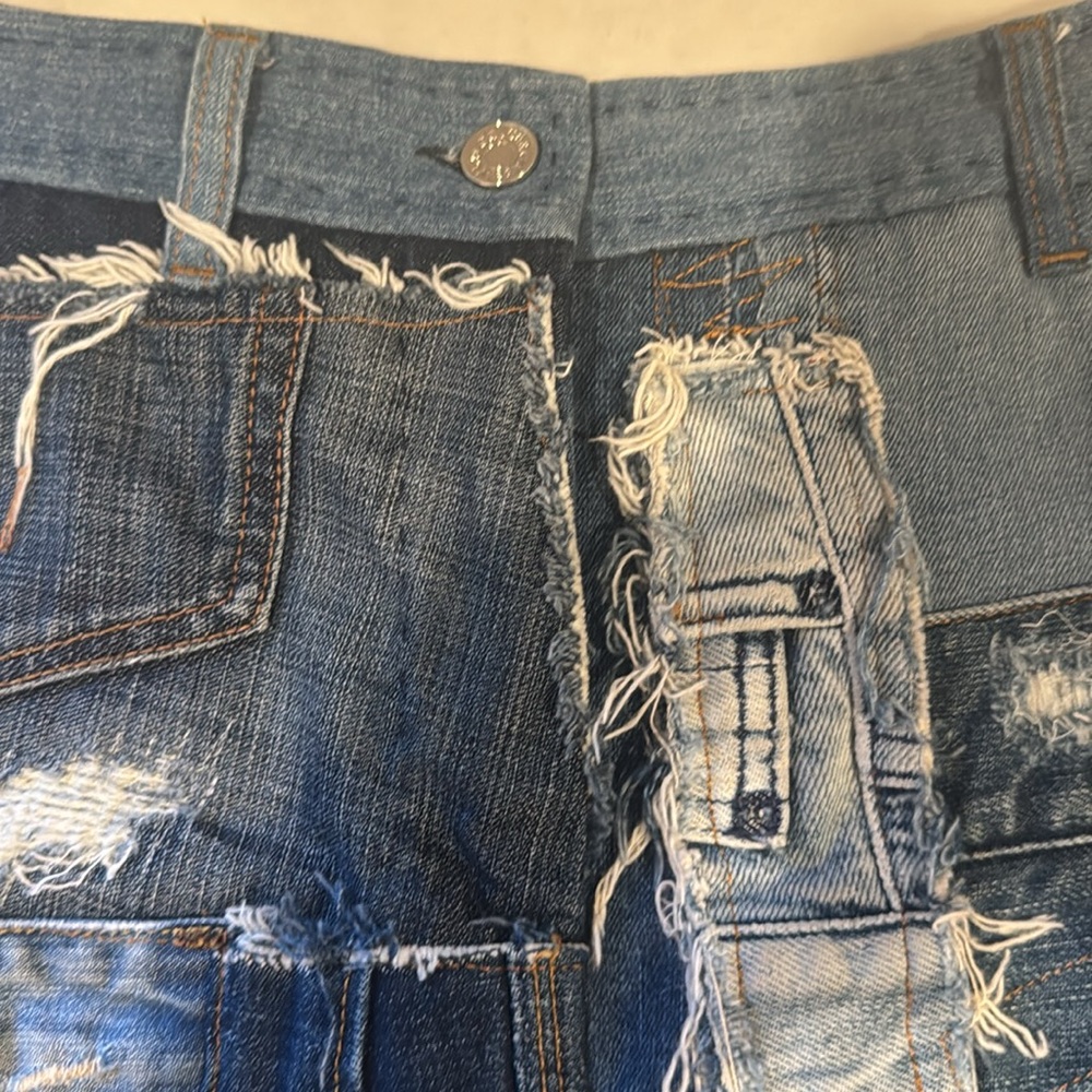 Dolce & Gabbana Denim - Patchwork Denim shorts size M - Picture 7 of 13